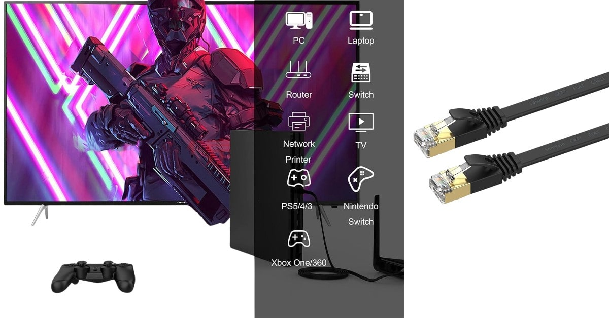 Senetem Cat 7 quale cavo lan è il migliore per ps5