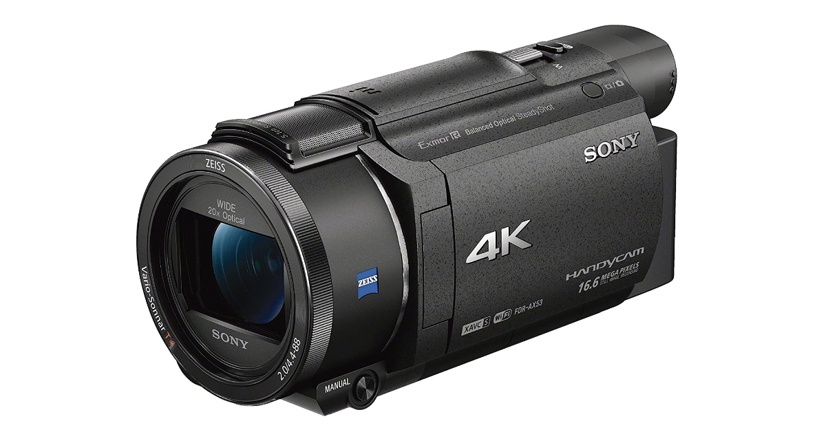 Sony FDRAX53/B Videocamera per riprese in penombra