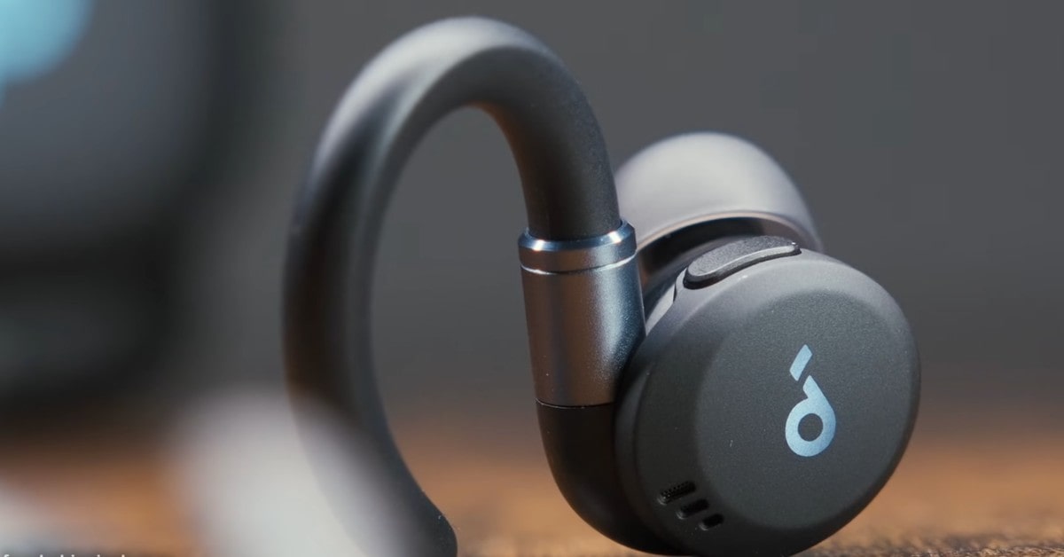 Soundcore Sport X20 di Anker ganci auricolari bluetooth