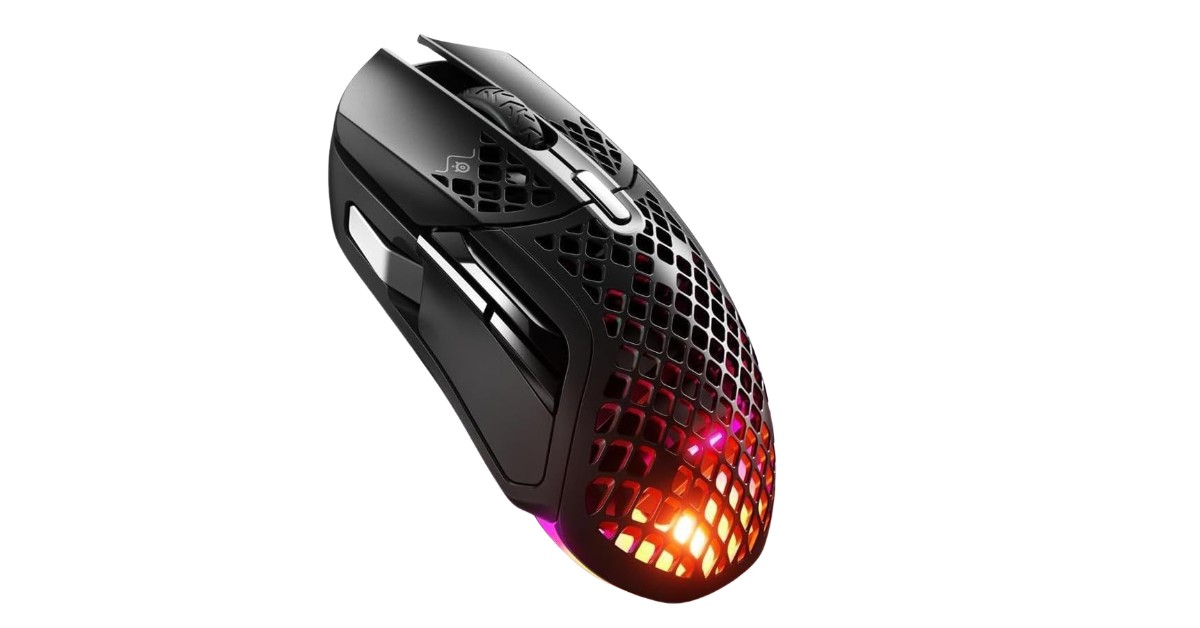 SteelSeries Aerox 5 miglior mouse gaming senza cavo