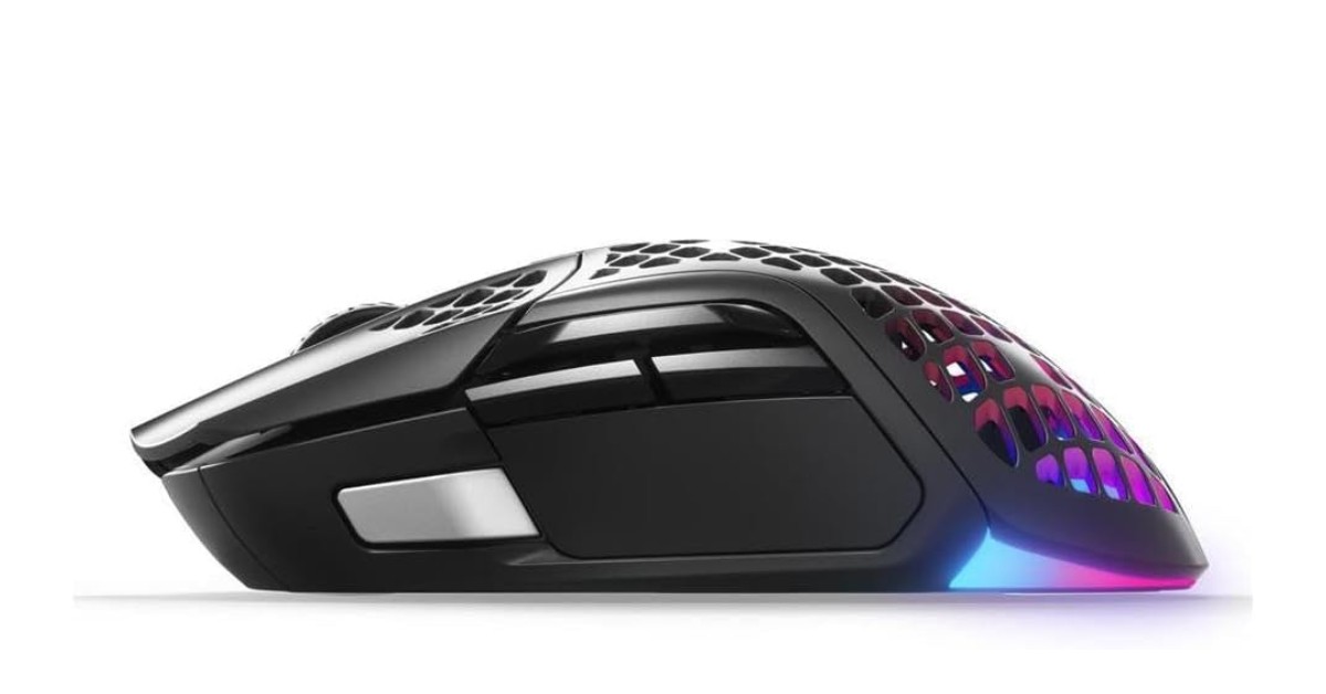 miglior mouse gaming wireless SteelSeries Aerox 5