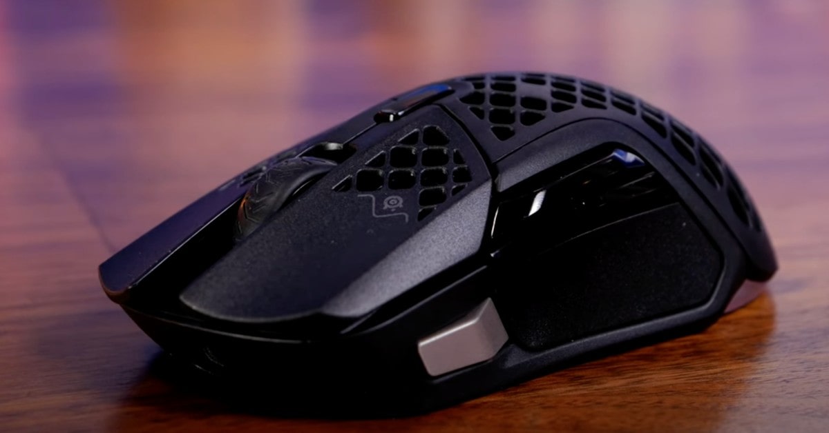 mouse per gaming con pulsanti laterali SteelSeries Aerox 5