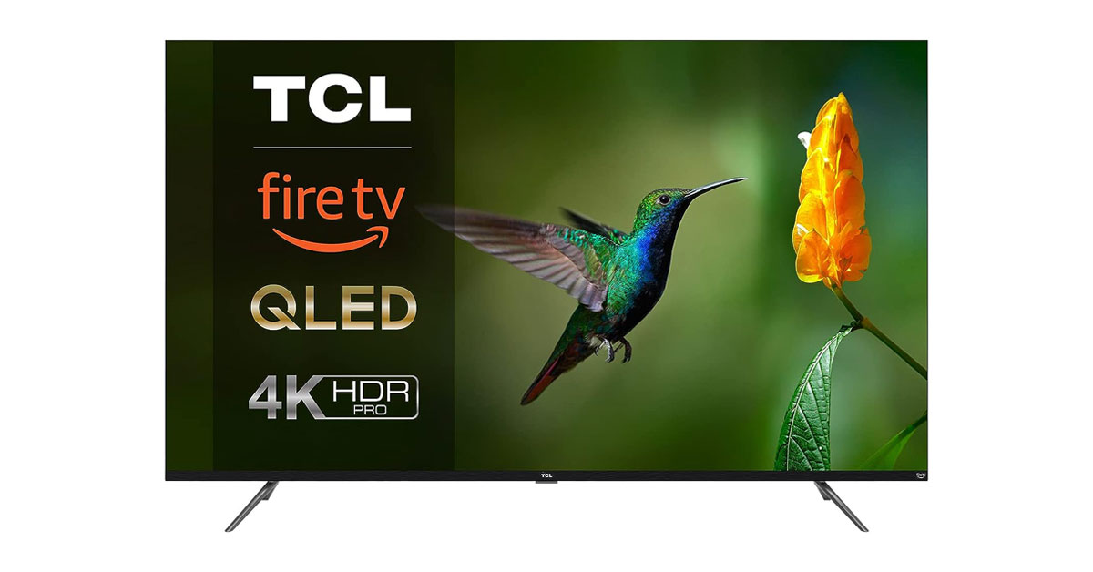 TCL 4K QLED Fire TV 55CF630 miglior smart tv per persone anziane