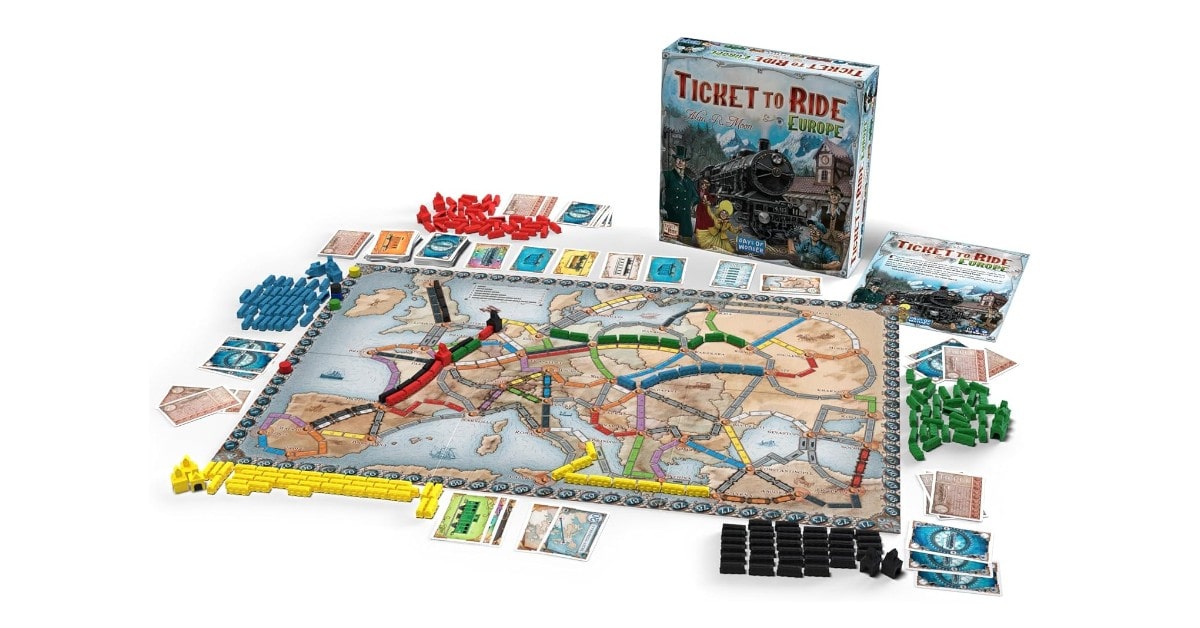Ticket to Ride giochi da tavolo per famiglie sotto i 20€