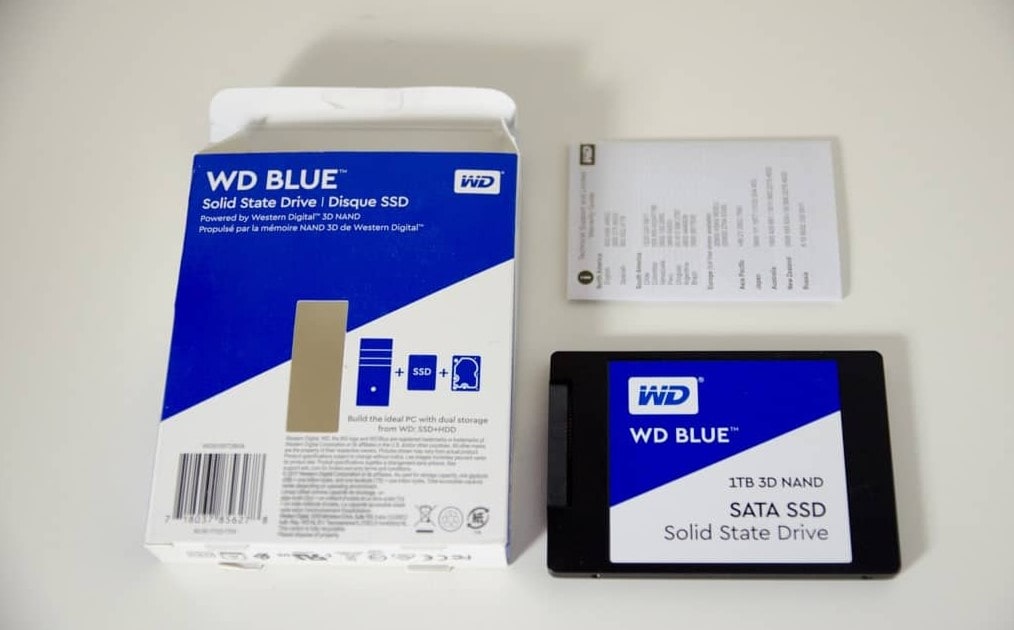 WD Blue 3D NAND miglior disco archivio