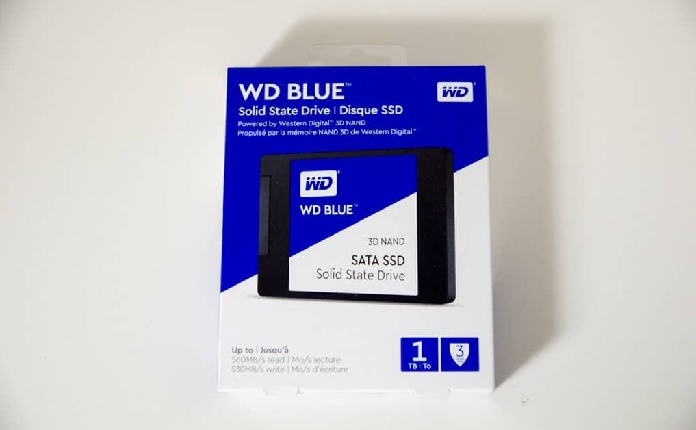 WD Blue 3D NAND ssd archiviazione permanente