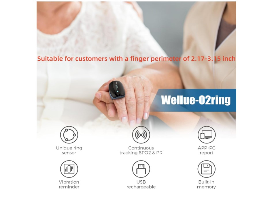 Anello intelligente Wellue O2