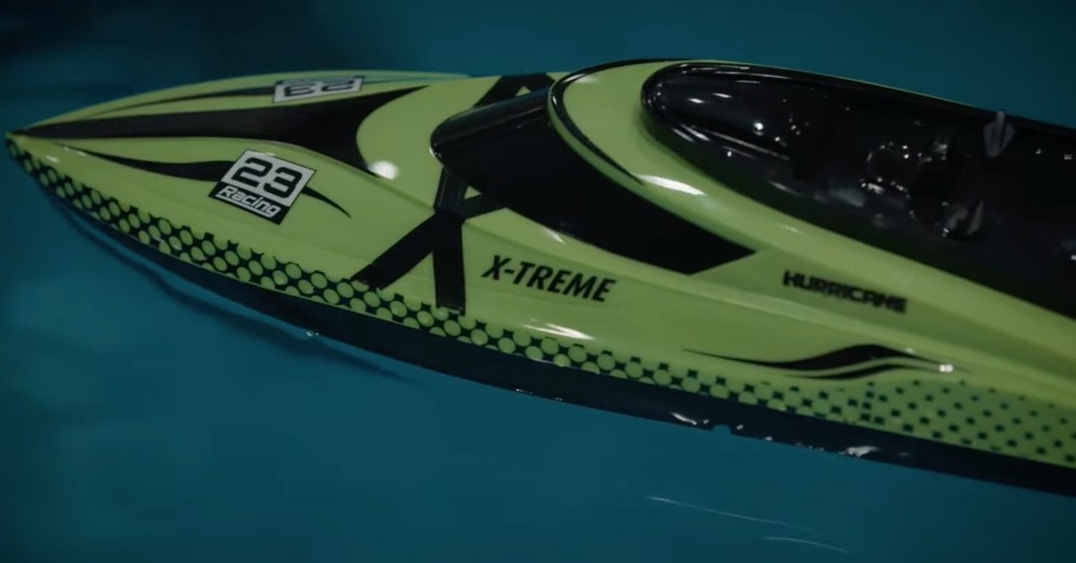 X-TREME Hurricane mini barca rc per piscina