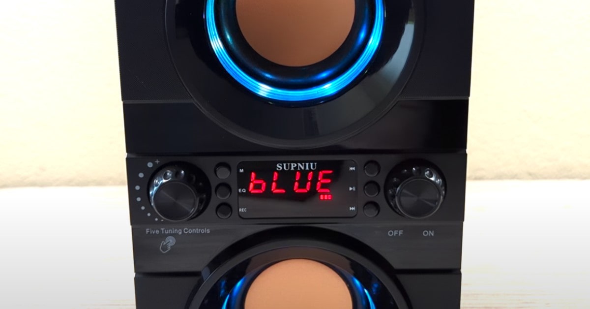 SUPNIU Altoparlante bluetooth da 60W con radio am/fm