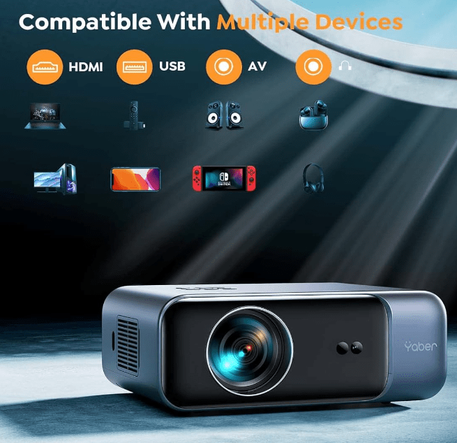 Proiettore domestico YABER V9 Confronto tra proiettori Yaber