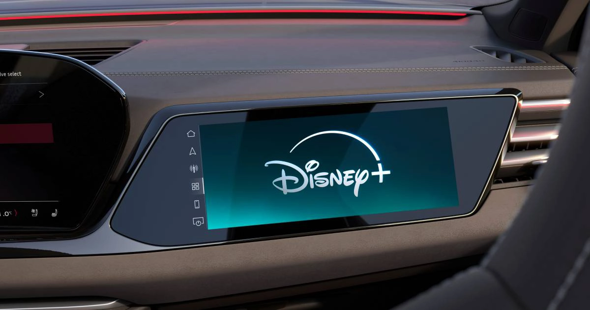 Audi porta la magia Disney: streaming unico direttamente in auto