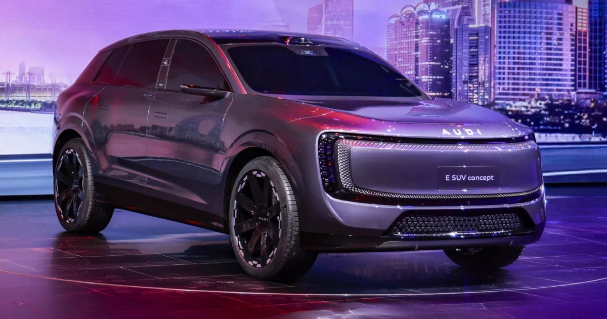 Uno sguardo al futuro: AUDI E SUV Concept presentato al Salone dell'Auto di Guangzhou 2026
