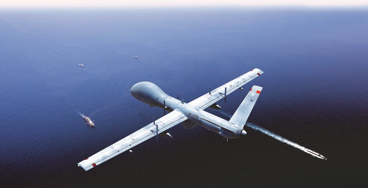 Hermes 900 - il primo drone mai certificato per operazioni civili e militari