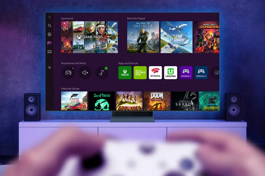 L'hub TV di gioco di Samsung lancia lo streaming Xbox, Stadia e GeForce Now L'hub TV di gioco di Samsung lancia lo streaming Xbox, Stadia e GeForce Now