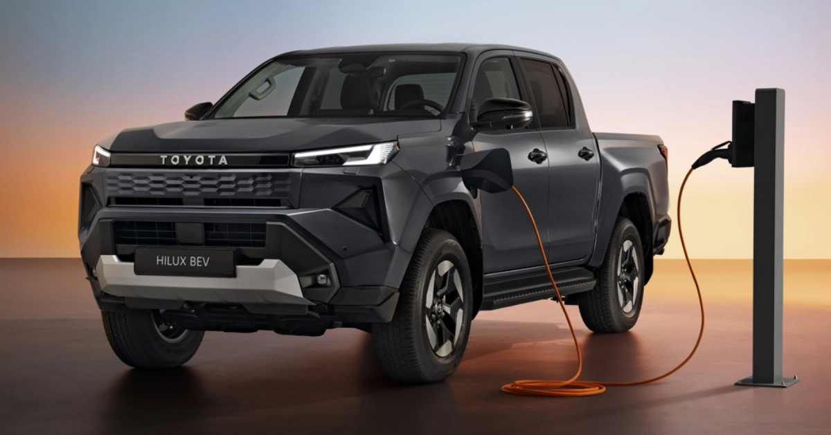 Toyota Hilux si Reinventa come una Bestia Completamente Elettrica