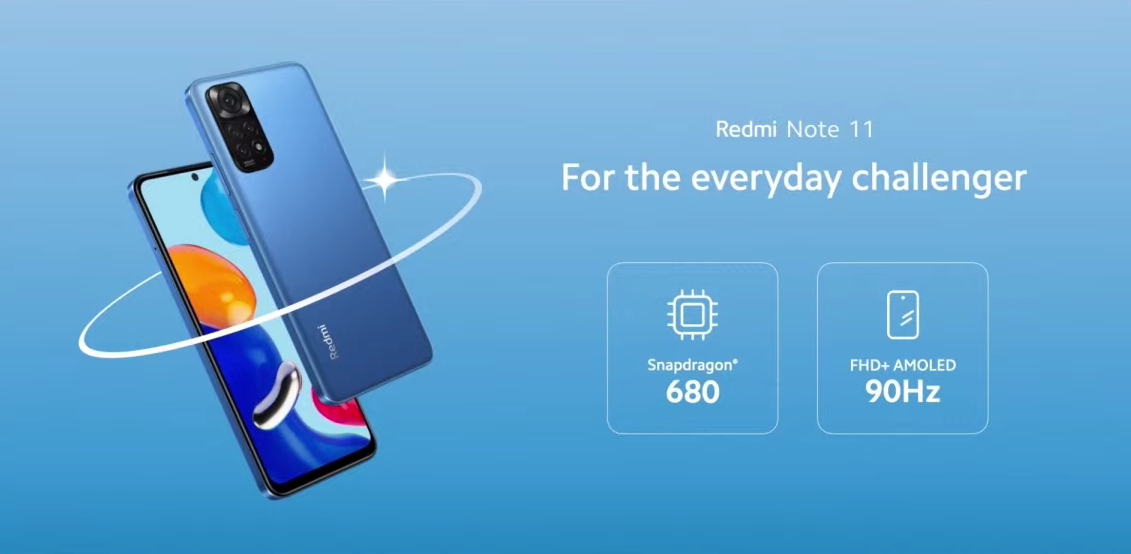 Redmi Note 11 - Snapdragon 680, fotocamera da 50 MP, NFC, schermo AMOLED a 90 Hz e MIUI 13 a partire da $ 175 Redmi Note 11 - Snapdragon 680, fotocamera da 50 MP, NFC, schermo AMOLED a 90 Hz e MIUI 13 a partire da $ 175