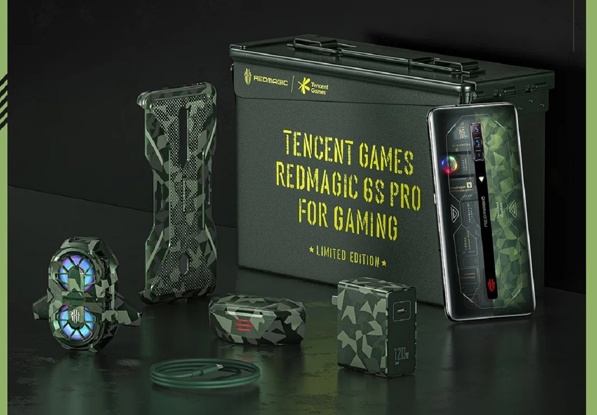 Nubia Red Magic 6S Pro Battlefield Camouflage Edition edizione speciale annunciata per 1.100 dollari Nubia Red Magic 6S Pro Battlefield Camouflage Edition edizione speciale annunciata per 1.100 dollari