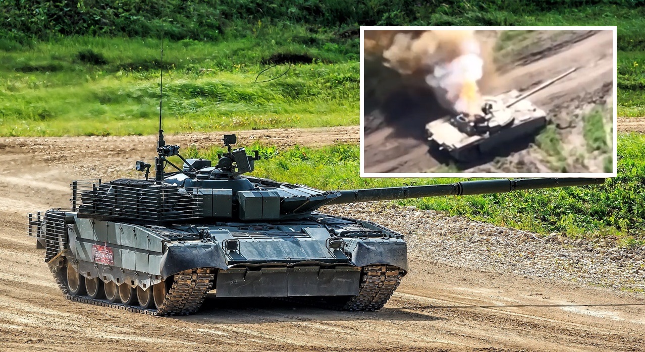 Droni ucraini a basso costo distruggono il più recente carro armato T-80BVM e il T-80 aggiornato