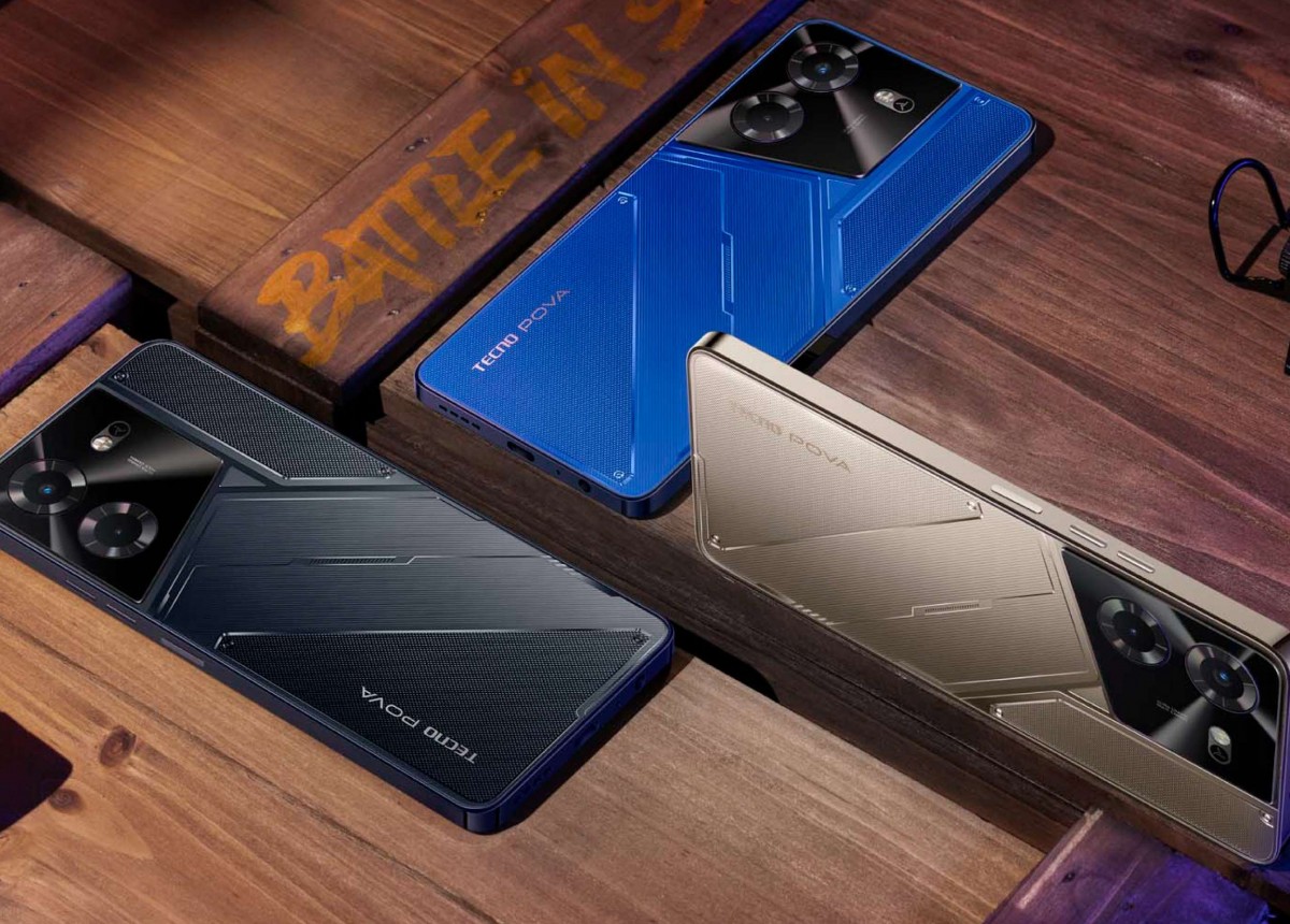 Tecno Pova 5 - Helio G99, display IPS a 120Hz, altoparlanti stereo, fotocamera da 50MP, 6000mAh e Android 13