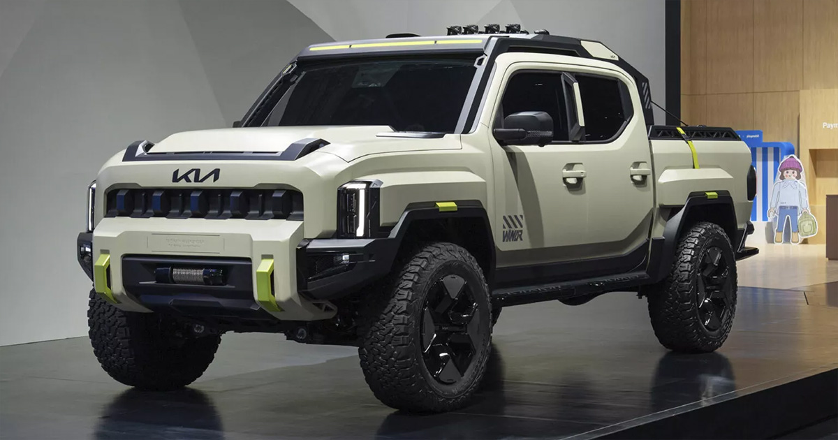 Debutto spettacolare: Kia Tasman Weekender Concept in primo piano al Salone di Seul 2025 Kia presenta la concept car Tasman Weekender al Salone dell'Auto di Seul 2025