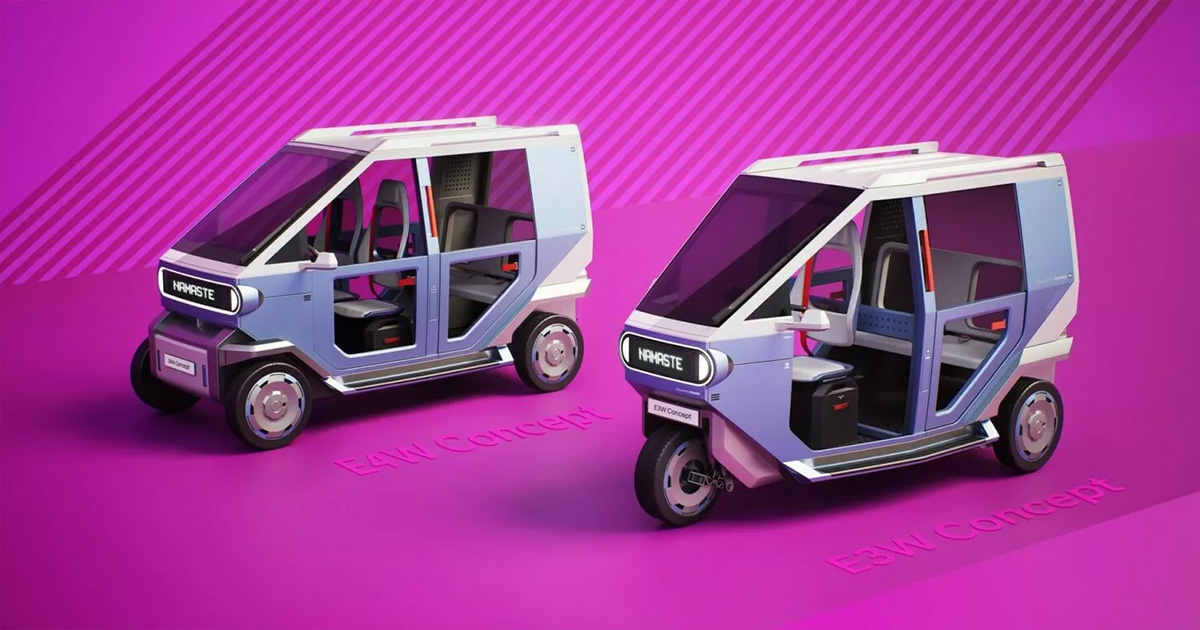 Eco-compatibili e innovativi: Hyundai presenta i modelli concept E4W e E3W Hyundai svela il futuro della mobilità con i veicoli concept E4W e E3W