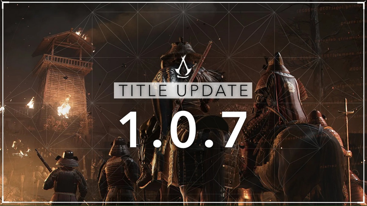Assassin's Creed Shadows: Aggiornamento 1.0.7 è disponibile ora!