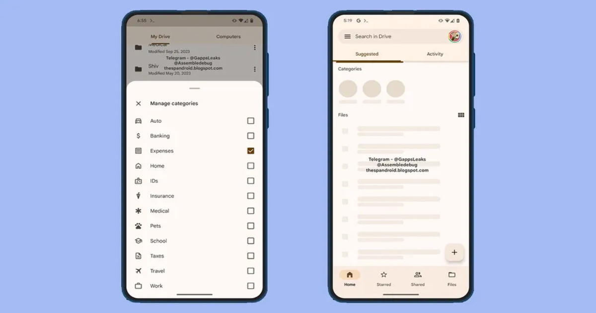 Una nuova funzione di Google Drive: Classificare i file per categoria Una nuova funzione di Google Drive: Classificare i file per categoria