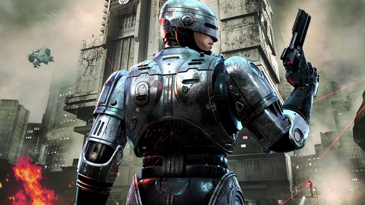 Ispirazione per Nerd: Arte Principale del Gioco per RoboCop: Rogue City Vista dell'Artista di Base di RoboCop: Rogue City - Affari Scoperti