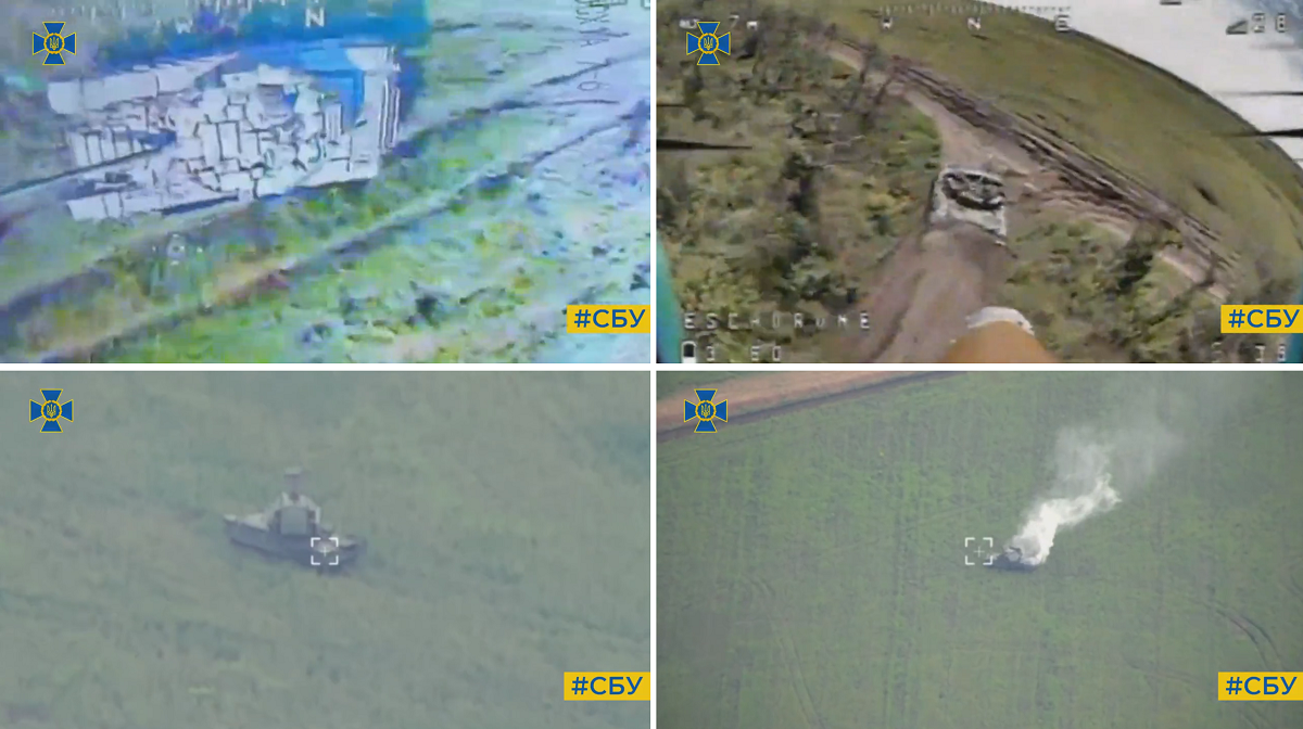 16 carri armati, cinque obici semoventi, missili terra-aria Tor e Buk - Le Forze di Difesa dimostrano l'efficacia dei droni FPV e dei droni granata