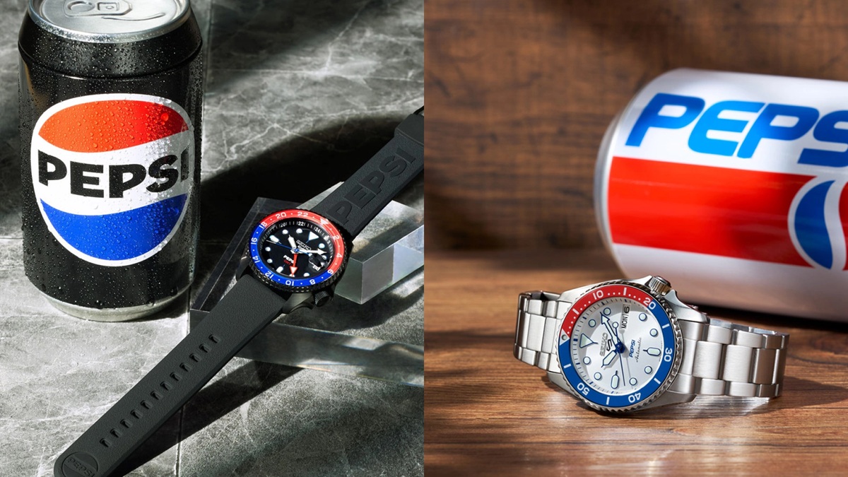 La nuova collaborazione di Seiko e Pepsi: stile ai tuoi polsi Duetto leggendario: Seiko e Pepsi presentano una nuova collezione di orologi