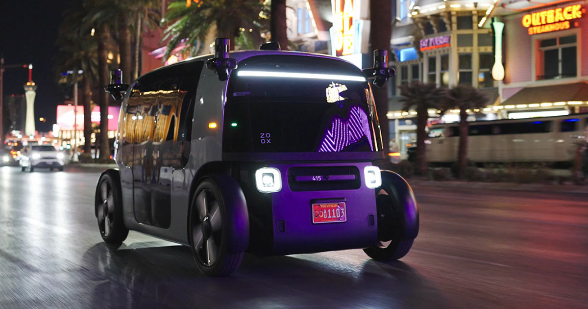 I robotaxi Zoox conquistano Las Vegas: Auto autonome al servizio dei cittadini