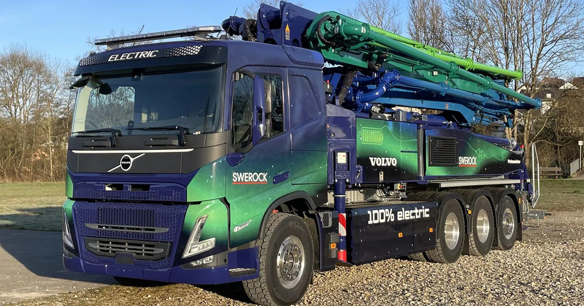 Volvo FM Electric 8x4 Rigid Tag Tridem: L'elettrificazione pionieristica nel trasporto pesante Volvo presenta l'FM Electric 8x4 Tag Tridem: Un gigante verde nel mondo del trasporto