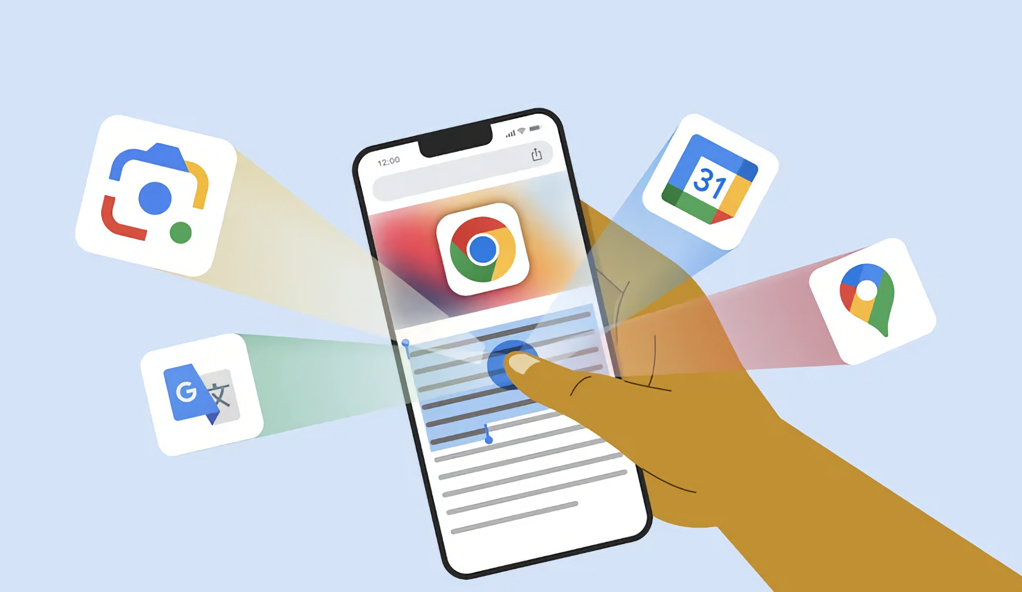 Miglioramento di Google Lens e integrazione con Google Maps: Google ha presentato una nuova versione di Chrome per iOS Miglioramento di Google Lens e integrazione con Google Maps: Google ha presentato una nuova versione di Chrome per iOS