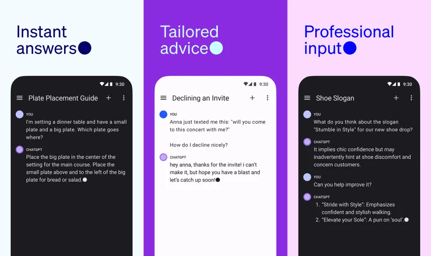 L'applicazione ChatGPT è ora disponibile su Android negli Stati Uniti, in India, in Brasile e in Bangladesh. L'applicazione ChatGPT è ora disponibile su Android negli Stati Uniti, in India, in Brasile e in Bangladesh.