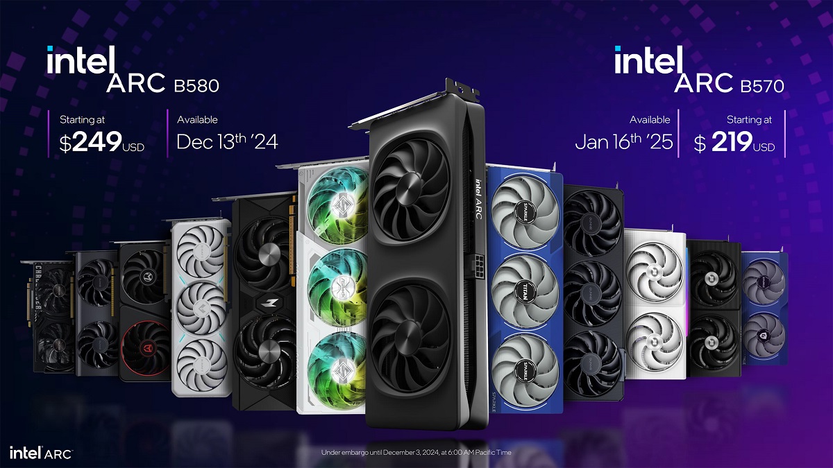 Dettagli del poster di Intel Arc Battlemage: Cosa aspettarsi dal nuovo prodotto? Intel Arc Battlemage: Un primo sguardo al promettente futuro della grafica
