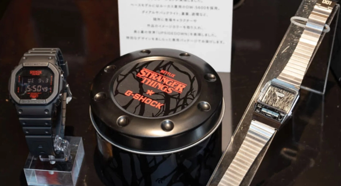 Casio presenta: orologio in stile Stranger Things