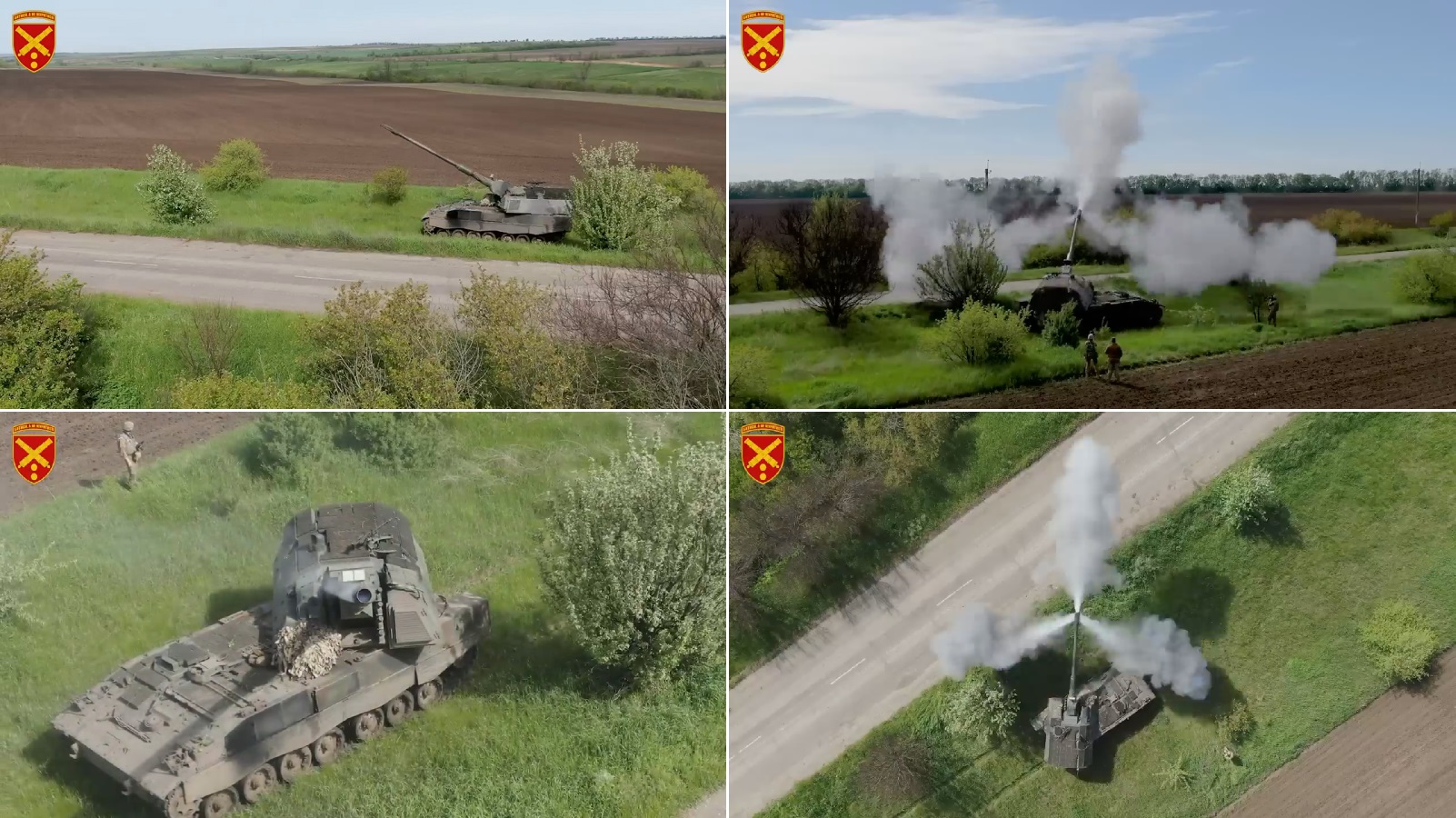 Le forze armate ucraine mostrano un raro video di obici tedeschi Panzerhaubitze 2000 in azione Le forze armate ucraine mostrano un raro video di obici tedeschi Panzerhaubitze 2000 in azione