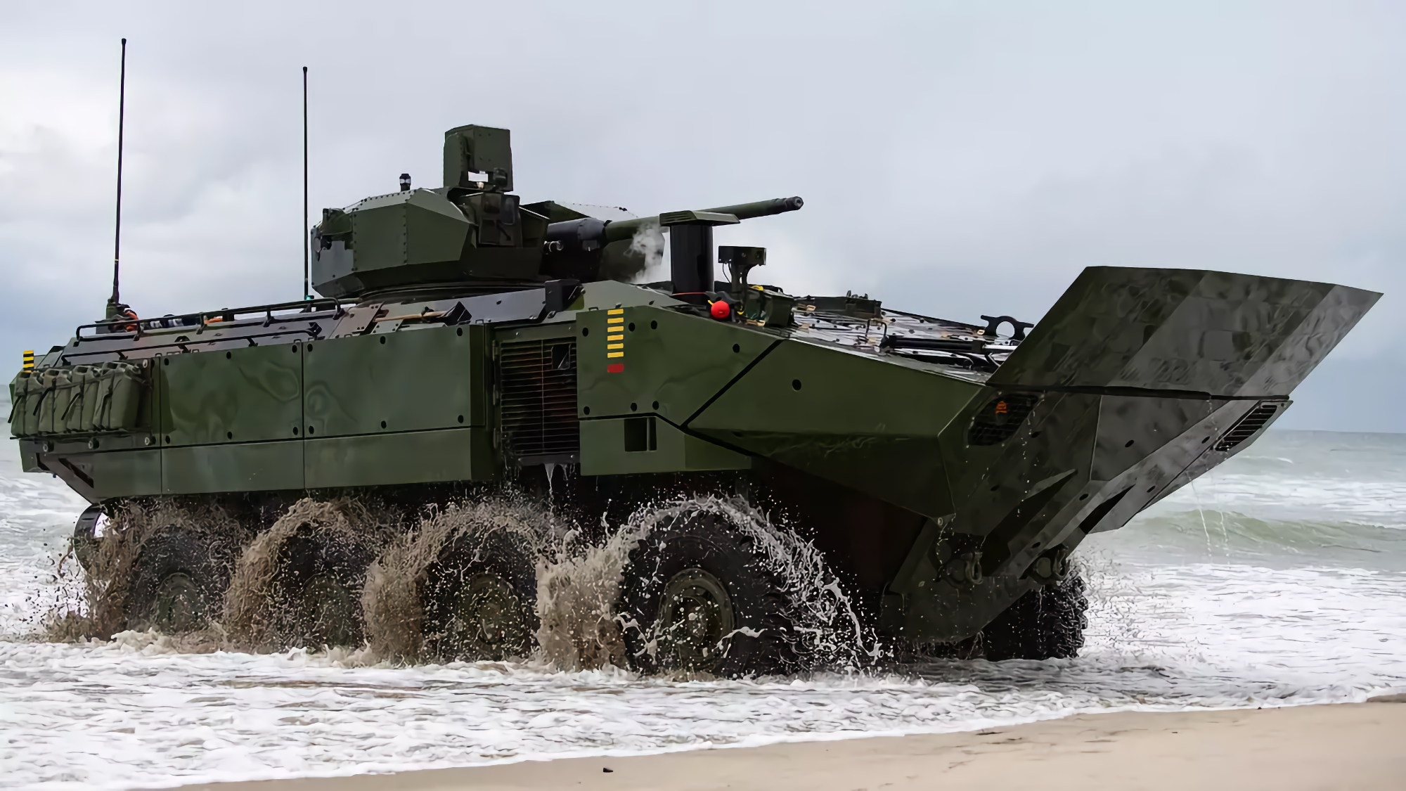 Il Corpo dei Marines degli Stati Uniti ha ordinato veicoli corazzati anfibi ACV-30, l'importo del contratto è di $ 88.000.000 Il Corpo dei Marines degli Stati Uniti ha ordinato veicoli corazzati anfibi ACV-30, l'importo del contratto è di $ 88.000.000