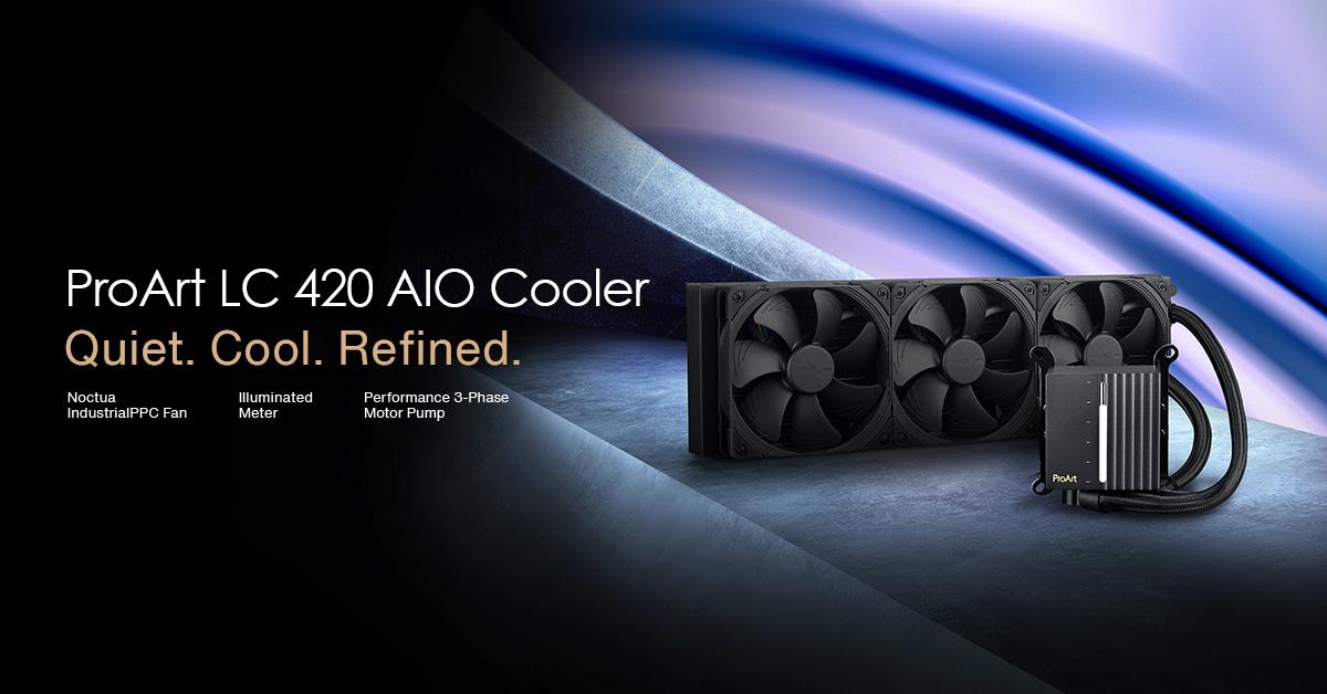 ASUS presenta il sistema di raffreddamento a liquido ProArt LC 420 ASUS presenta il sistema di raffreddamento a liquido ProArt LC 420