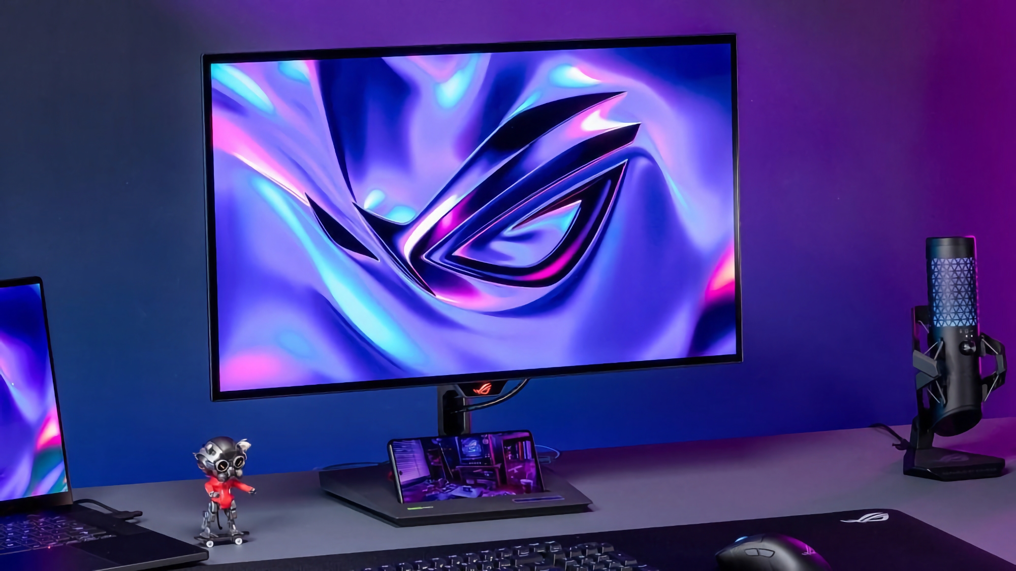 ASUS ROG Strix XG27AQDNG: monitor gaming QD-OLED da 26,5 pollici con frequenza di aggiornamento di 360 Hz ASUS ROG Strix XG27AQDNG: monitor gaming QD-OLED da 26,5 pollici con frequenza di aggiornamento di 360 Hz