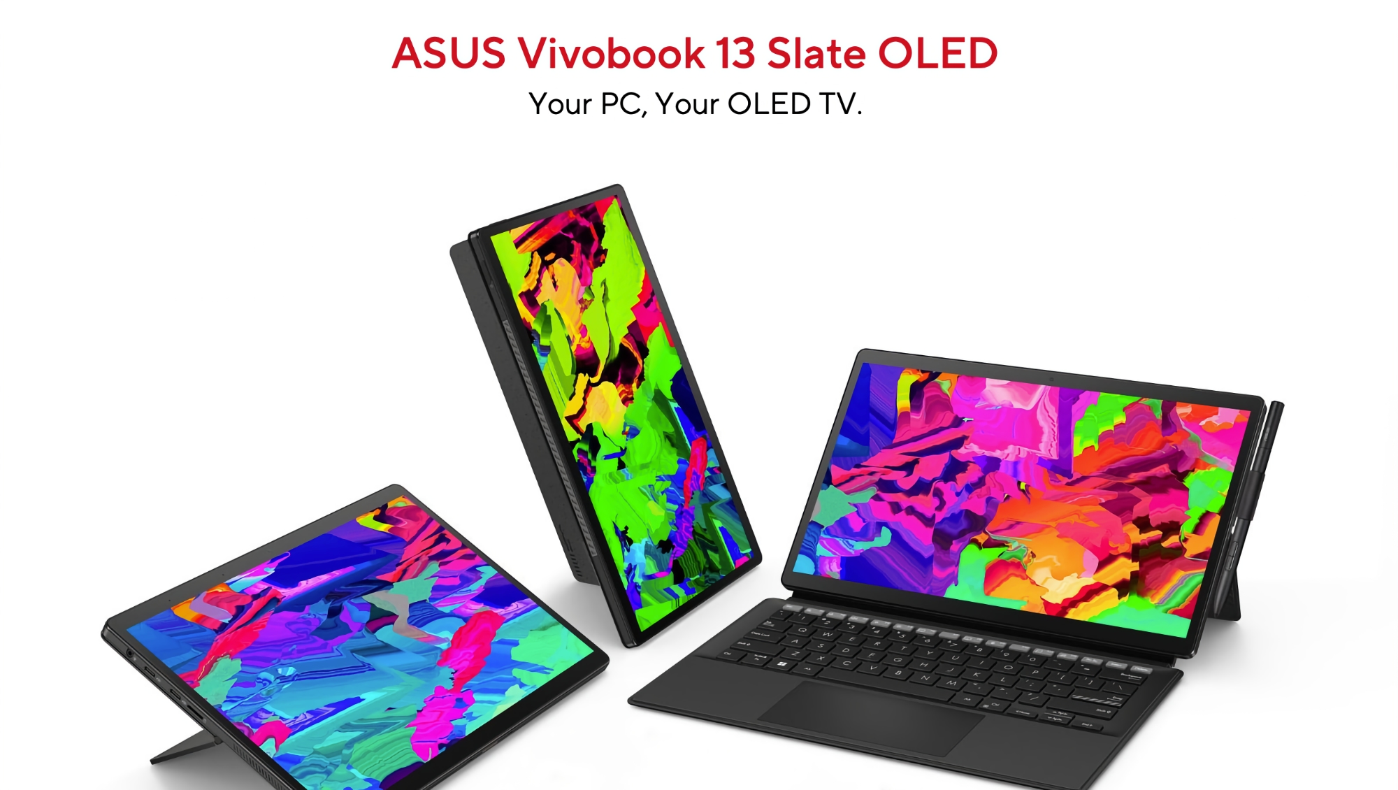 ASUS Vivobook 13 Slate: notebook da 599 dollari con tastiera staccabile, schermo OLED e chip Intel Pentium ASUS Vivobook 13 Slate: notebook da 599 dollari con tastiera staccabile, schermo OLED e chip Intel Pentium