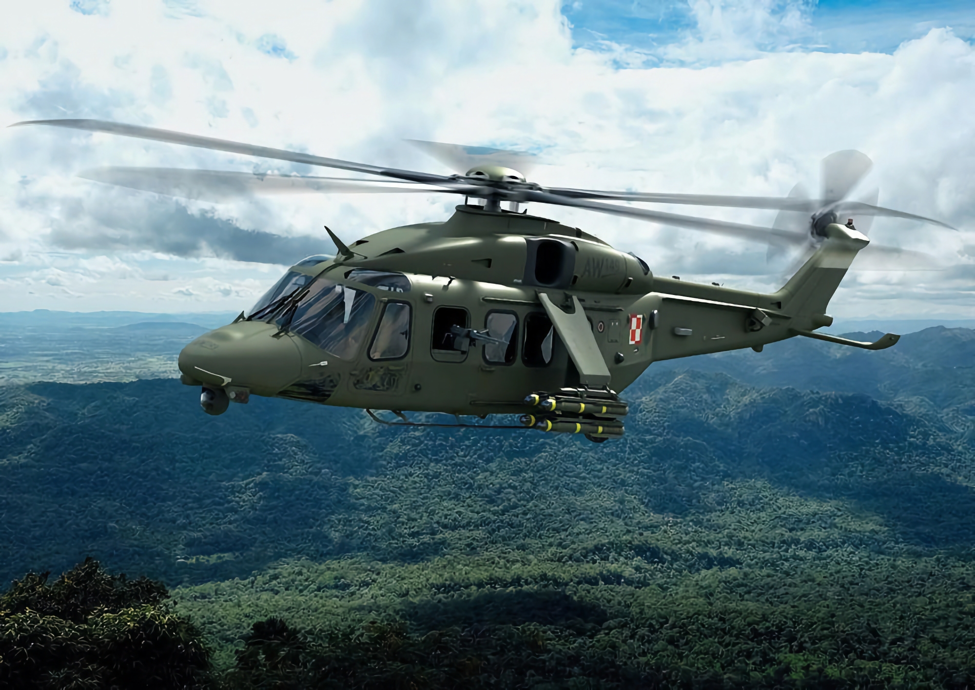 L'esercito polacco ha ricevuto il primo lotto di elicotteri AgustaWestland AW149 L'esercito polacco ha ricevuto il primo lotto di elicotteri AgustaWestland AW149