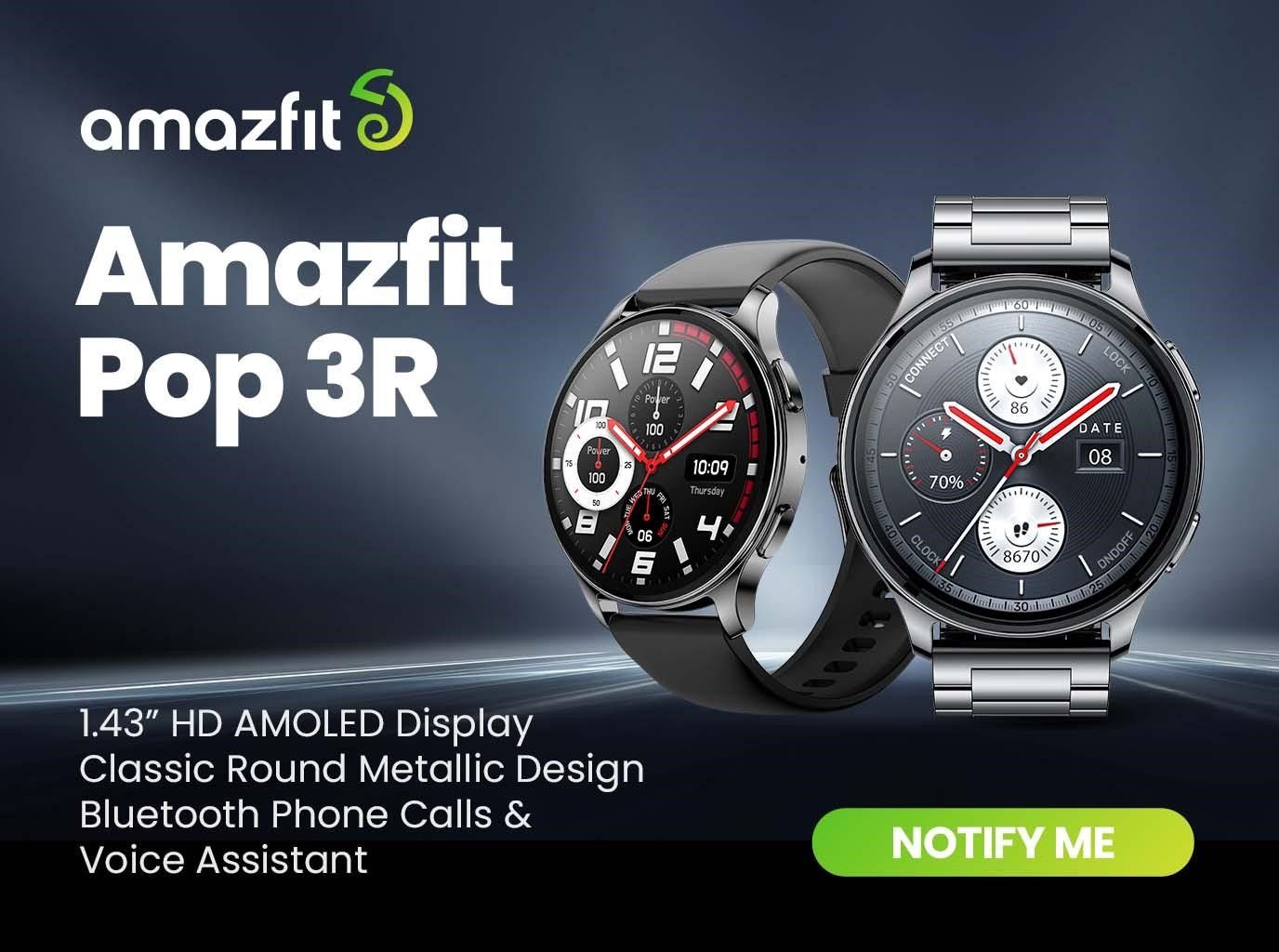 Amazfit Pop 3R: smartwatch economico con sensore SpO2 e 12 giorni di autonomia a 42 dollari Amazfit Pop 3R: smartwatch economico con sensore SpO2 e 12 giorni di autonomia a 42 dollari