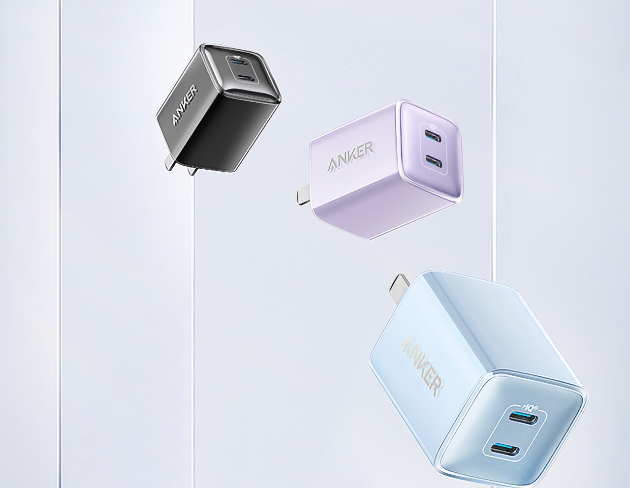 Anker 40W mini: alimentatore compatto da 40W con due porte USB-C per 26 dollari