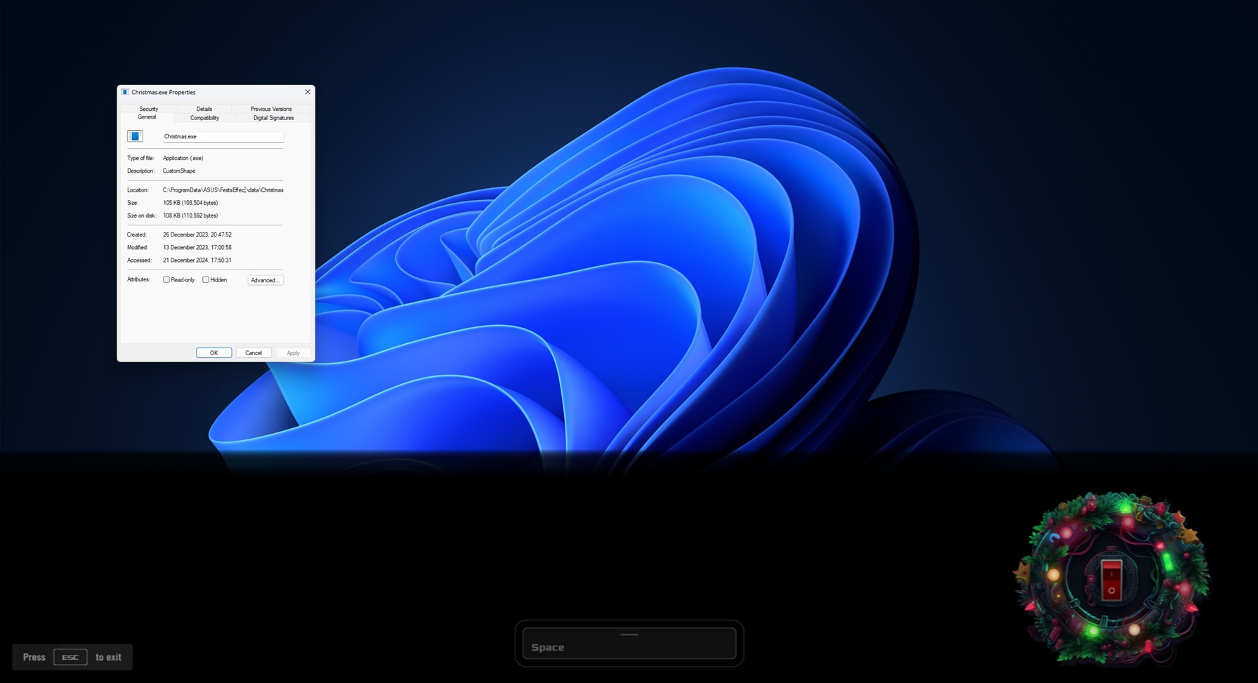 Sorpresa di Capodanno di ASUS: Aggiornamento festivo per la schermata iniziale di Windows 11 Allegria natalizia: ASUS adorna la schermata iniziale di Windows 11 con un banner natalizio