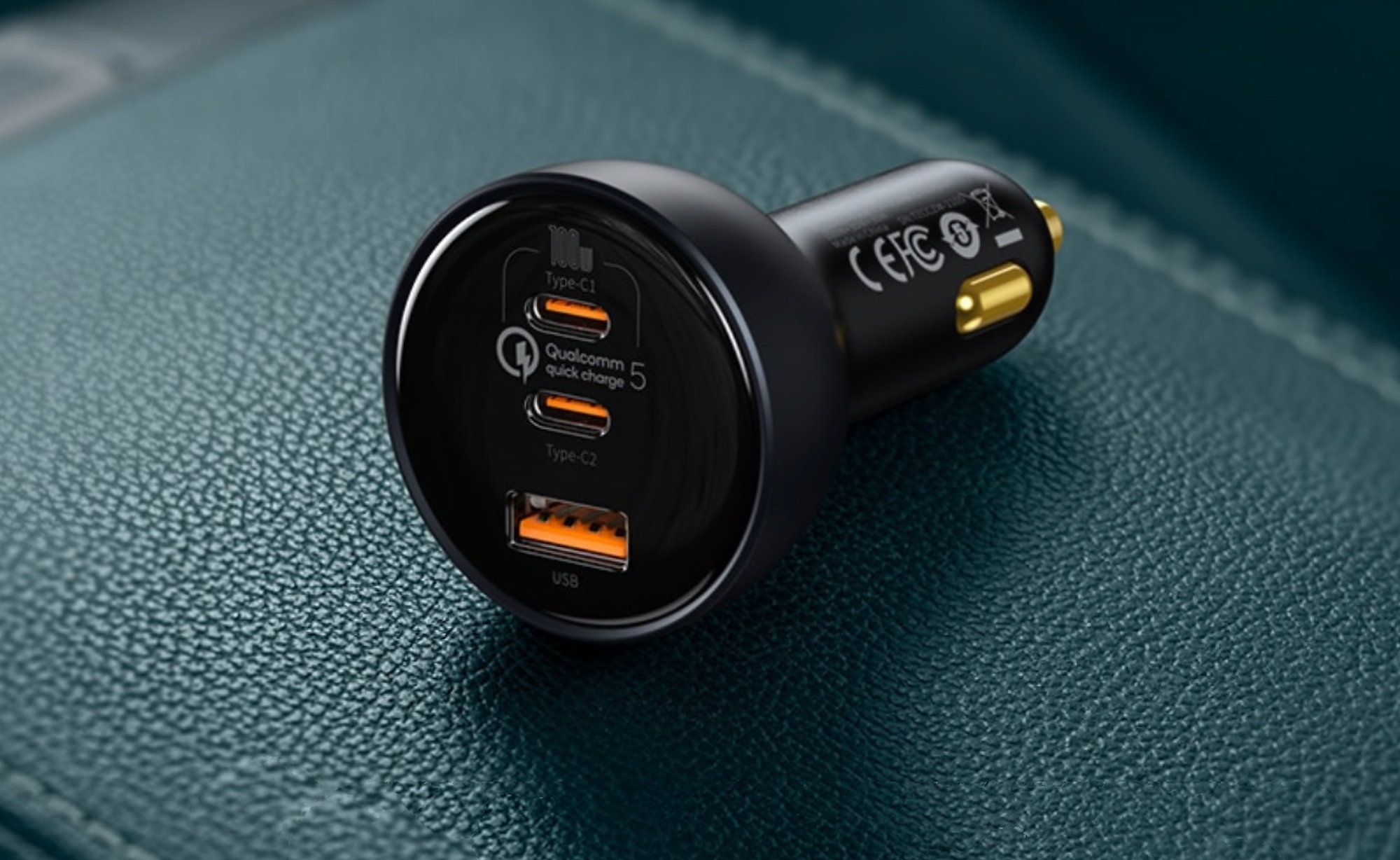 Caricabatteria per auto Baseus 160W Quick Charge 5.0 a meno di $ 35 Caricabatteria per auto Baseus 160W Quick Charge 5.0 a meno di $ 35