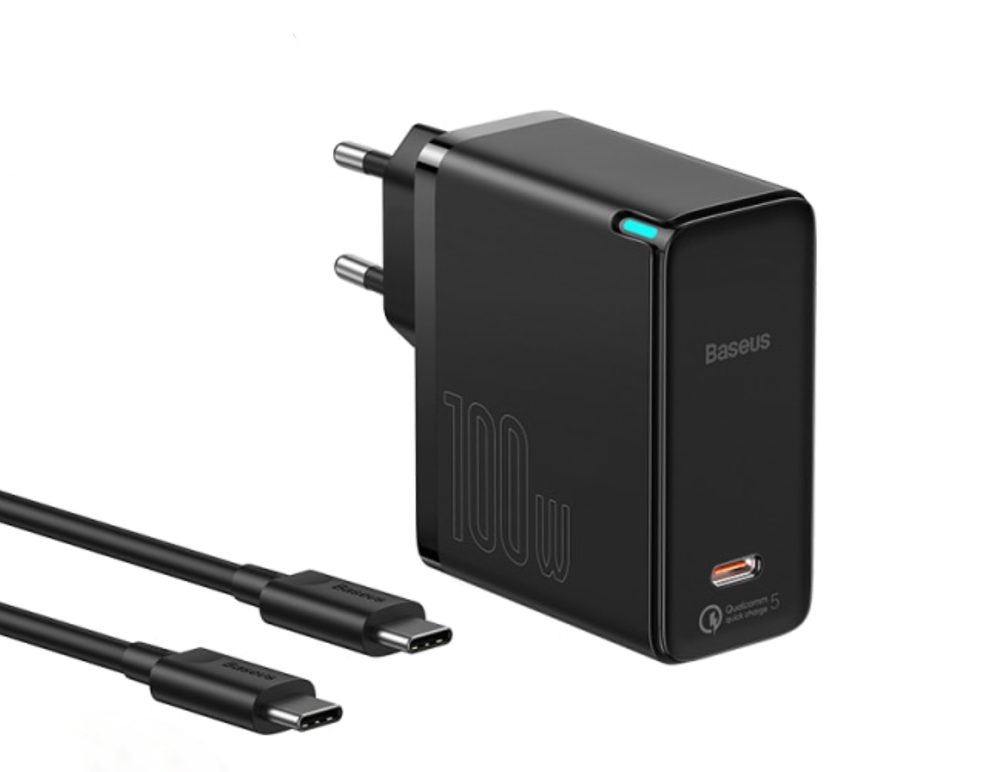 Il caricabatterie Baseus 100-watt GaN con porta USB-C è disponibile per 35 dollari alla vendita AliExpress 11.11 Il caricabatterie Baseus 100-watt GaN con porta USB-C è disponibile per 35 dollari alla vendita AliExpress 11.11