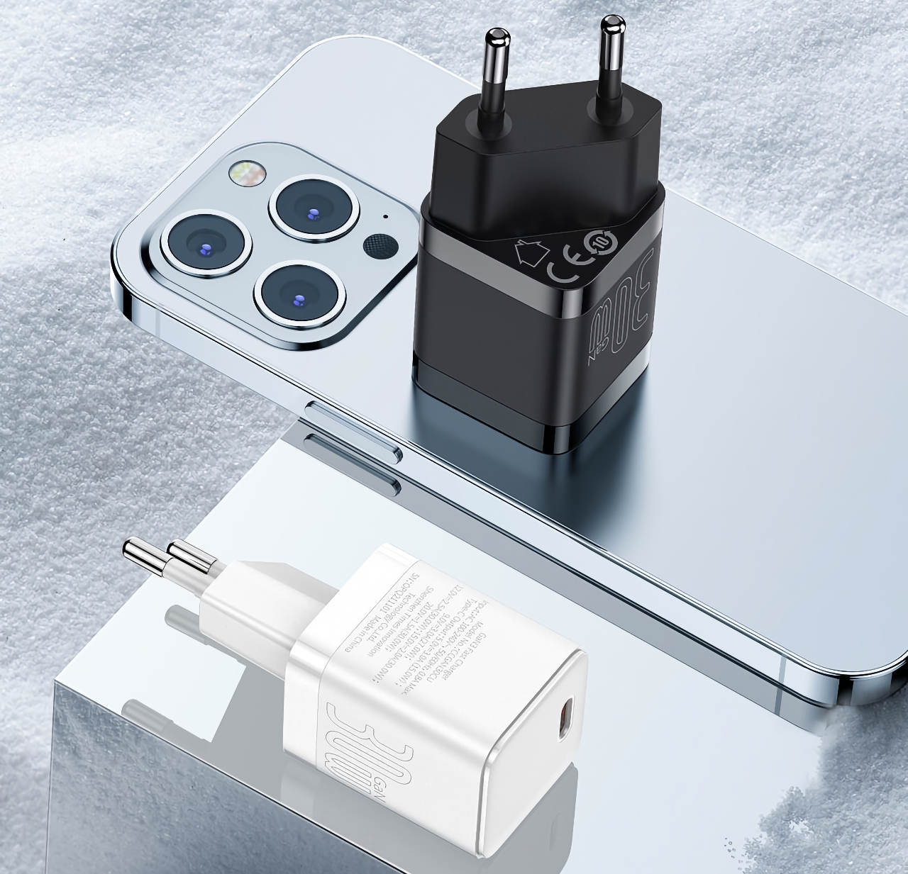 Caricabatterie GaN Baseus da 30 W con porta USB-C a meno di $ 20 Caricabatterie GaN Baseus da 30 W con porta USB-C a meno di $ 20