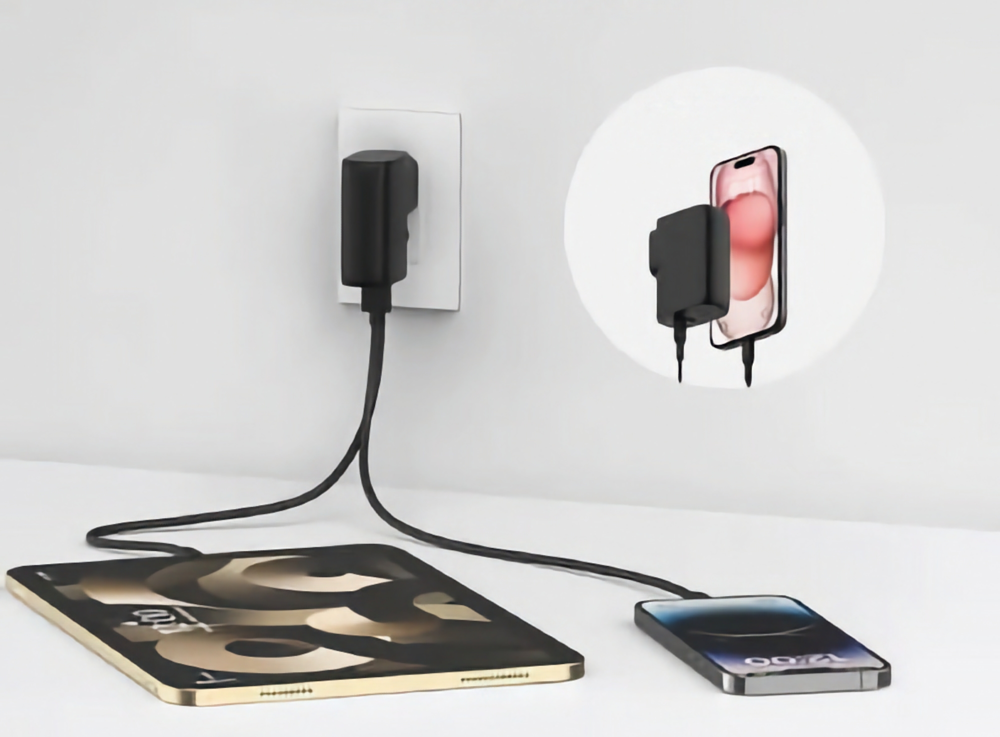 Belkin ha presentato un caricabatterie da 25W con due porte e una batteria integrata da 4800mAh Belkin ha presentato un caricabatterie da 25W con due porte e una batteria integrata da 4800mAh