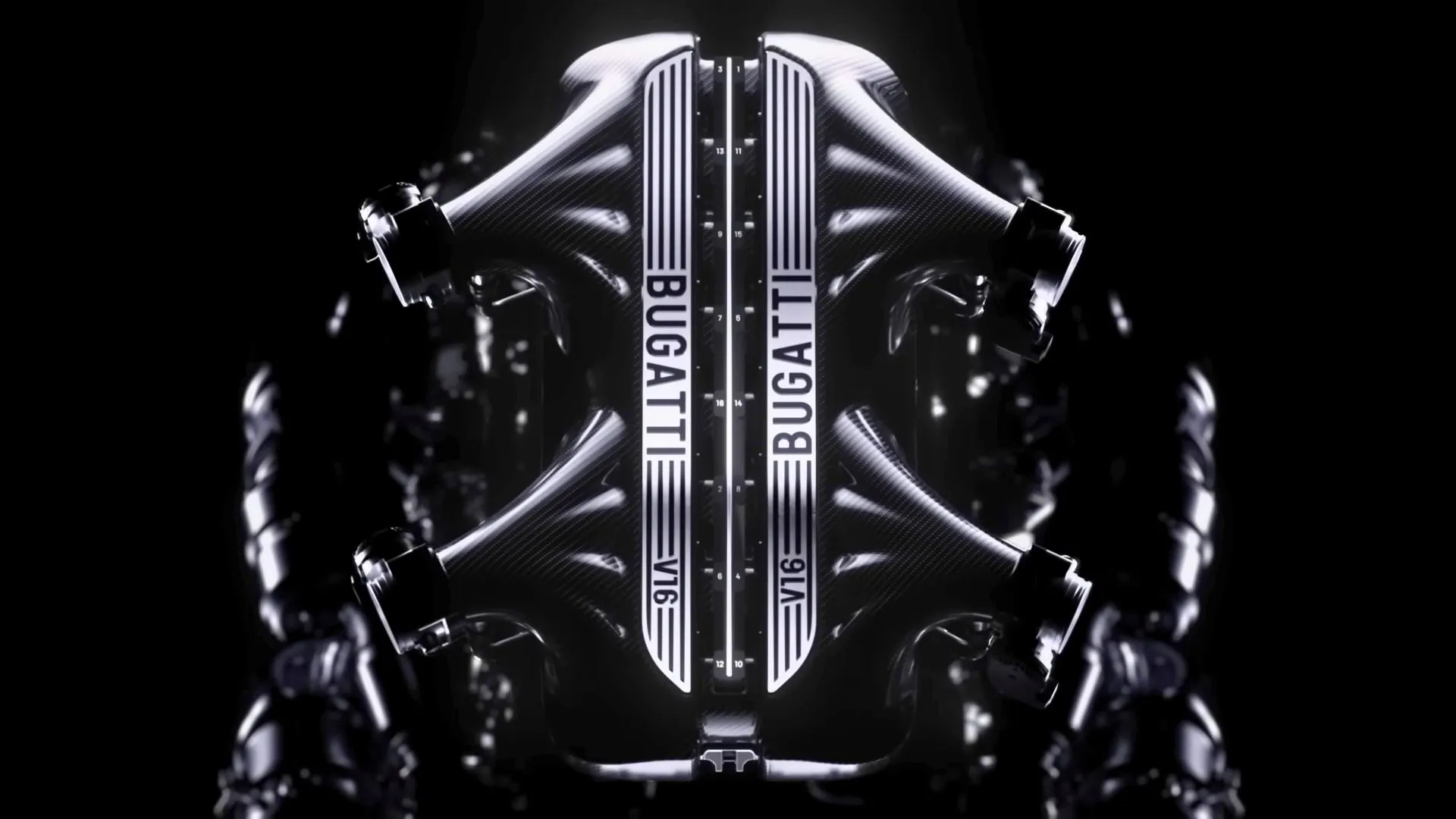 Bugatti ha annunciato un nuovo motore ibrido V16 che permette all'auto di raggiungere una velocità di 445 km/h Bugatti ha annunciato un nuovo motore ibrido V16 che permette all'auto di raggiungere una velocità di 445 km/h
